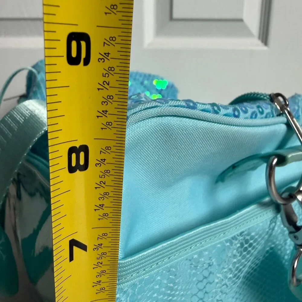 Disney Frozen Anna Elsa Blue Kids Size Duffle Bag